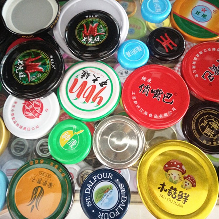 厂家现货供应各种马口铁盖子卷边盖子38盖48盖60盖可来样加 工