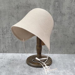 輕便升級版細紙草蘿莉帽戶外旅遊遮陽大沿草帽女夏季可摺疊漁夫帽