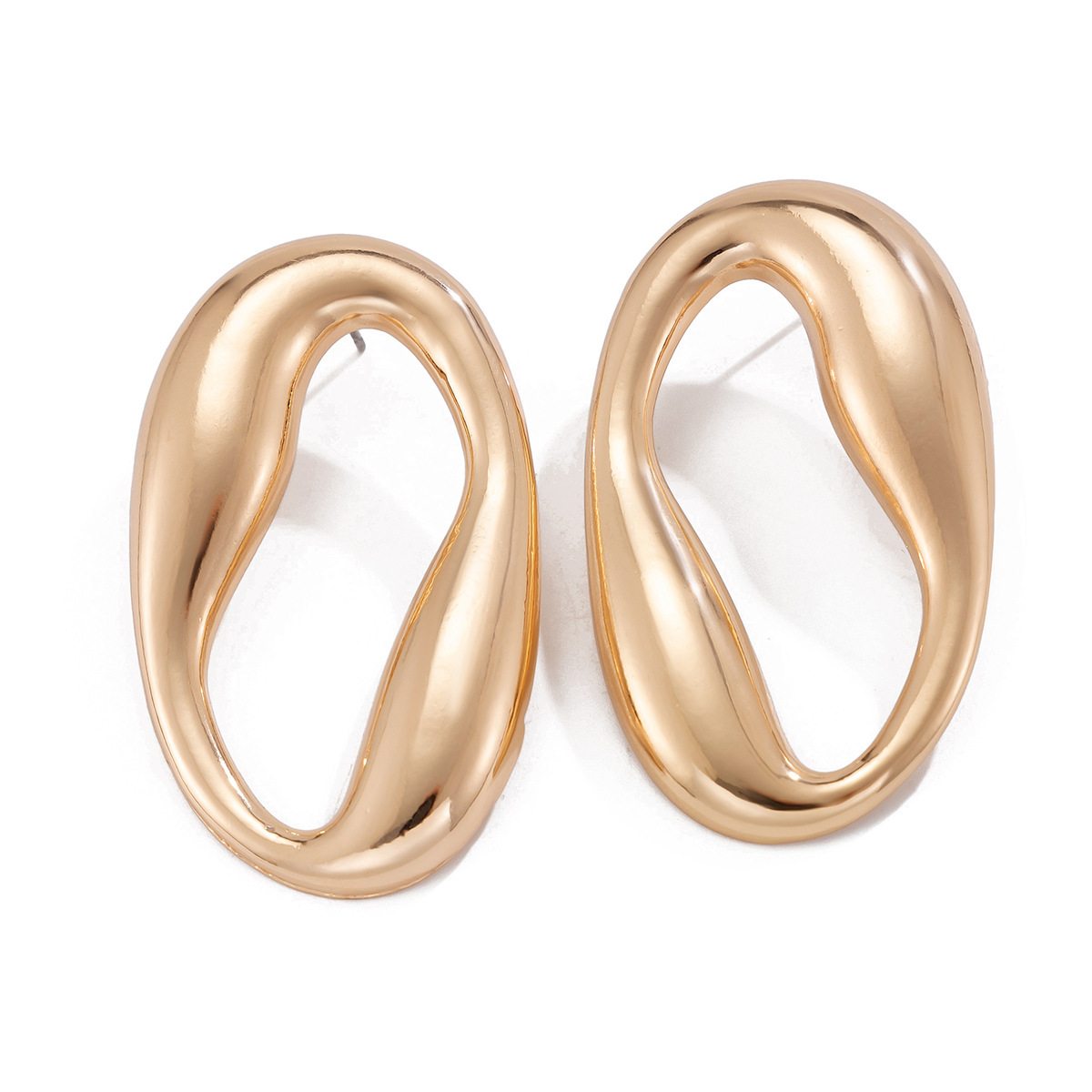 15g Weight Alloy Ear Needle Material Earrings Classification 1 Pair Quantity Holiday, Travel Occasion CCB, Alloy Material Geometric Pattern Women's Gender Plating Design Casual, Elegant, Lady Style 1 Pair Casual Elegant Lady Geometric Plating CCB Alloy Earrings 51