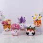 水仙仿真手工新品钩织