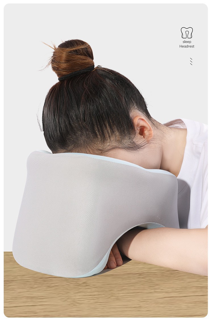 Cross-Border Nap Pillow, Office Slow Rebound Memory Foam Sleeping Pillow, Student Neck Pillow, Airplane Travel U-Shaped Pillow