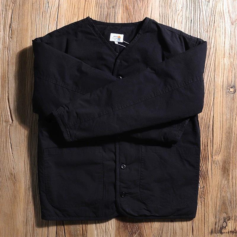 Внешняя торговля хвост один ретро M65 военная зимняя хлопчатобумажная одежда мужской стеганый водонепроницаемый теплый внутренний вкладыш