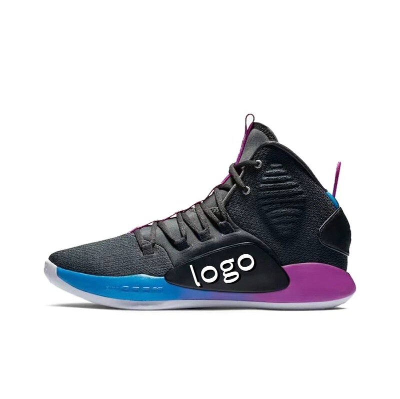 Hyperdunk High-top Practical Training Sports Basketball Shoes Shock Absorption Wear-resistant Men's sneaker Outdoor Battle Shoes