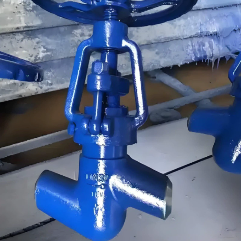 Самогерметизирующийся запорный клапан сварки J61Y-320C DN100, запорный клапан электростанции, запорный клапан высокого давления и высокой температуры