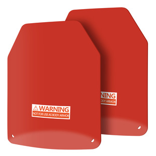 Uniontac Nij Iii Bulletproof Steel Plate 2.5kg Training Weight Plate Coated with Printed Bulletproof Steel Insert