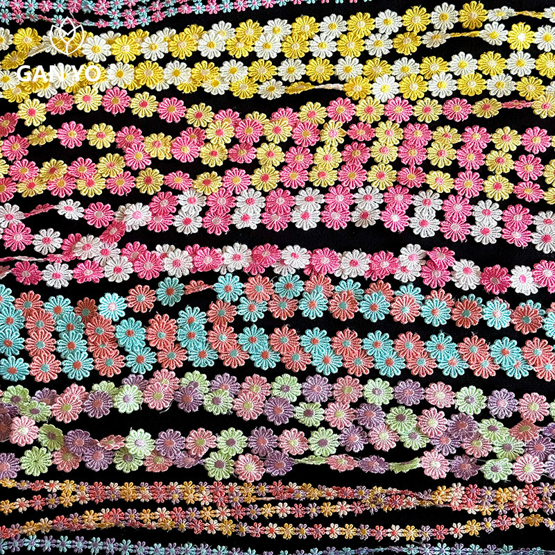 香港と春の小さな花柄リボンフラワーブーケストラップフラワーショップ装飾リボン手作り diy 素材|undefined