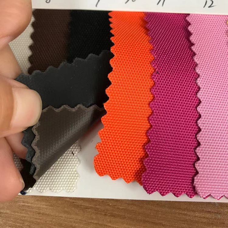 900D牛津布古池PVC不起白加密涤纶箱包面料