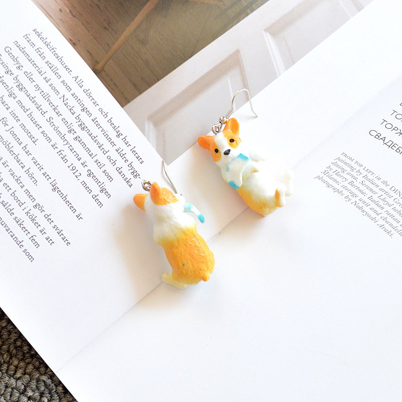Cute Cat Soft Clay Drop Earrings display picture 6