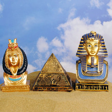 埃及金字塔法老木乃伊狮身人面像模型摆件旅游纪念装饰品玩具玩偶