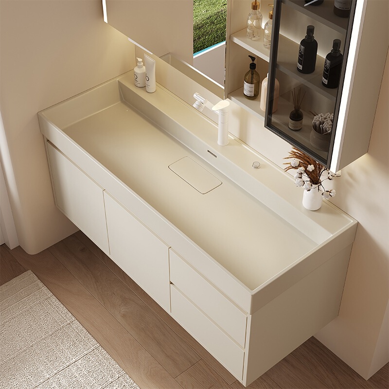 Bathroom Integrated Basin Cabinet Set, Washbasin Cabinet, Washstand, Washbasin Cabinet, Bathroom Cabinet, Washbasin Combination Bathroom Integrated Basin Cabinet Set, Washbasin Cabinet, Washstand, Washbasin Cabinet, Bathroom Cabinet, Washbasin Combination