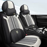 2024 хит продаж, новая подушка для автомобильного сиденья, чехол для сиденья, стильный модный универсальный кожаный пятиместный чехол для мышц живота на все времена года