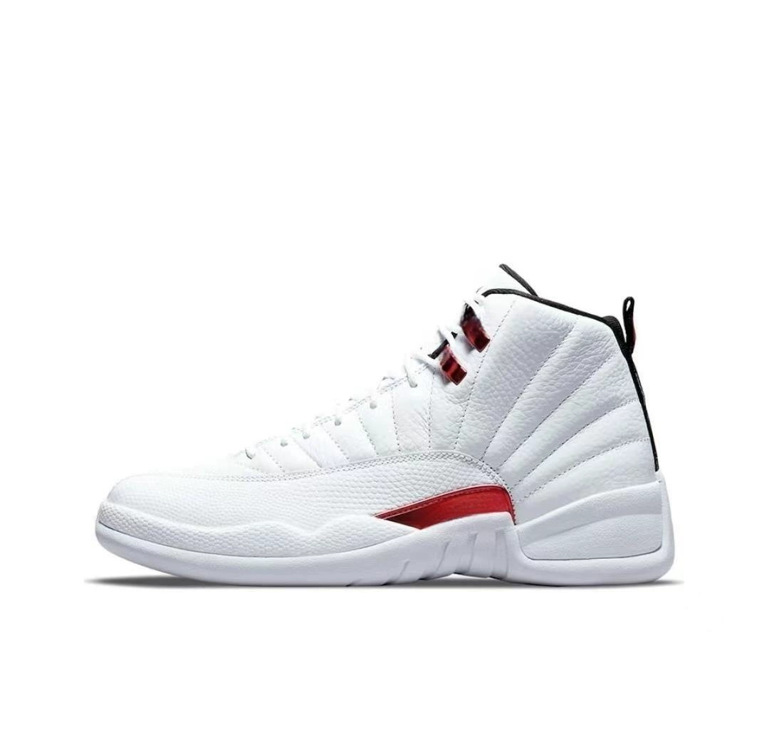 Putian Shoes AJ12 Chicago Cool Gray White Bulls and Malaysia Blue Black Purple Royal Blue Joe 12 мужскиe и женские спортивные баскетбол