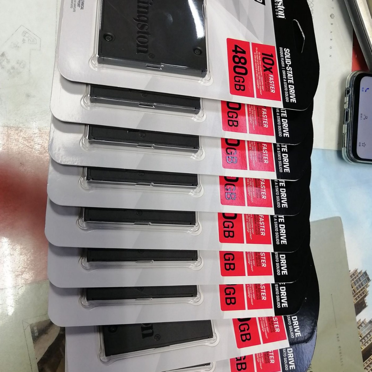 Aplicable a la serie Kingstone A400 120g/240g/480g/960g SATA3 SSD