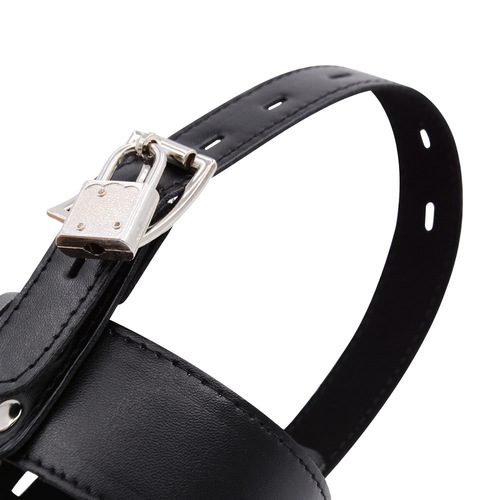 Leather fetish high heels SM training female slave foot shackles alternative toys adult sex products one-stop service 