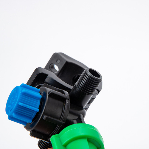 Greenhouse pipe nozzle external water running internal water fan spray nozzle high pressure atomization sleeve pipe threaded nozzle chemical spraying machine