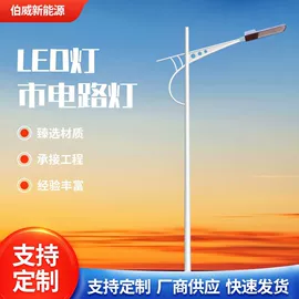 道路照明灯;交通安全标识;监控器支架