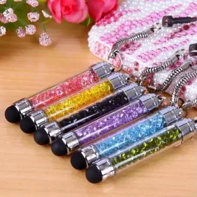 Mobile phone, diamond universal crystal pendant, touch screen
