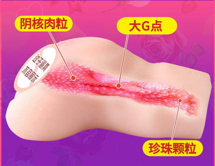 Jiuai Slow Play Inverted Mold Masturbator TPE Simulated Buttocks Manual Adult Device — detail image 13