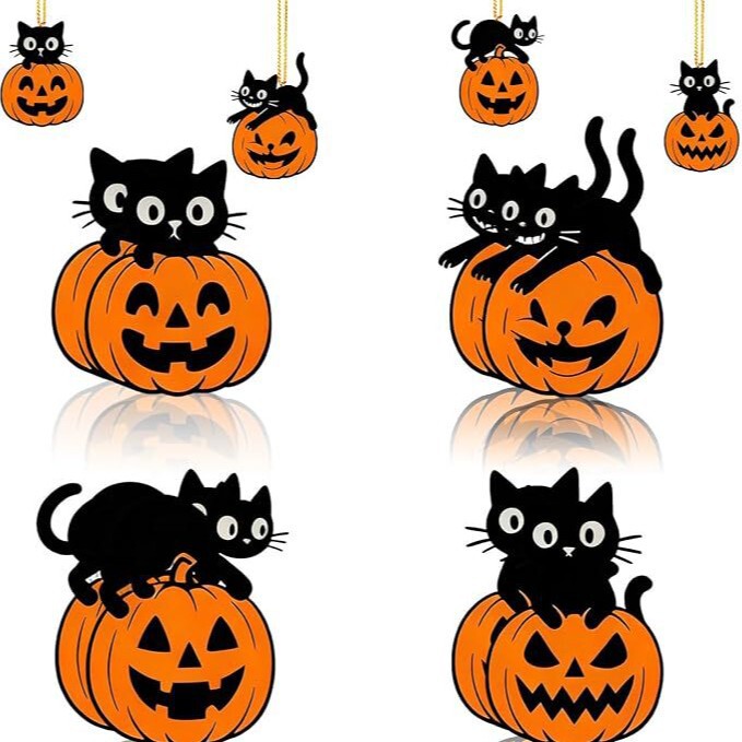 New cross-border Halloween-themed acrylic decorations, ghost festival tabletop ornaments, home window display holiday decorations, small hanging decorations New cross-border Halloween-themed acrylic decorations, ghost festival tabletop ornaments, home window display holiday decorations, small hanging decorations