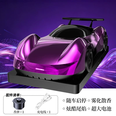 New Smart Spray Car Fragrance Diffuser with a Personalized Sports Car Design, High-End Car Interior Decoration, Perfume and Fragrance (Perfplant seat) - all-seasons-zen-tea