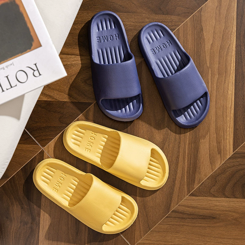 Новые летние тапочки Qida Shun для мужчин и женщин, домашние тапочки из тонкого пеноматериала для использования в помещении, оптовые модели для пар.