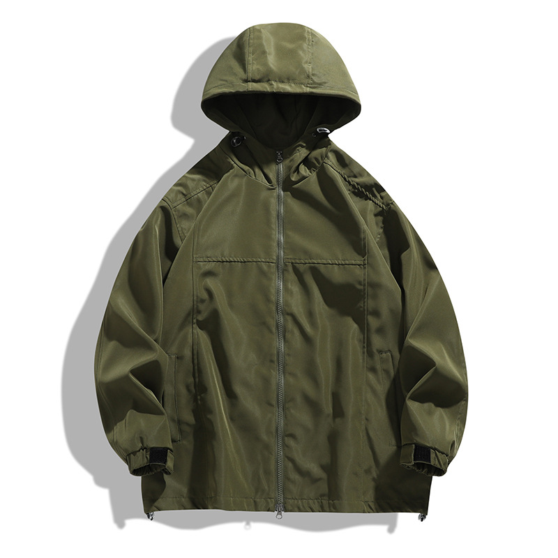 Giacca antivento impermeabile da lavoro americana, marchio casual Stormtrooper, primavera e autunno, abbigliamento da uomo alla moda_voghion.com