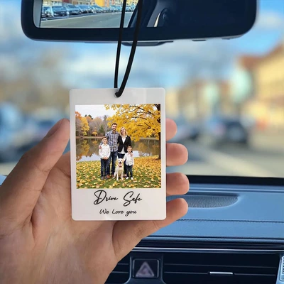 Mirror Photo Frame Pendant – Car hanging