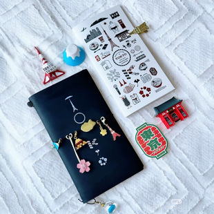 Complete Set of t Tokyo Travel Series Limited Edition Traveler's Notebook Trc Notebook Cowhide Gift Box