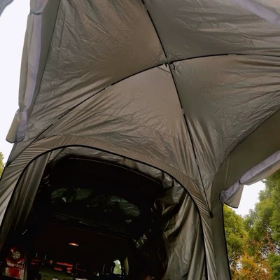 stock outdoor car rear: Avtomobil dam çadırları