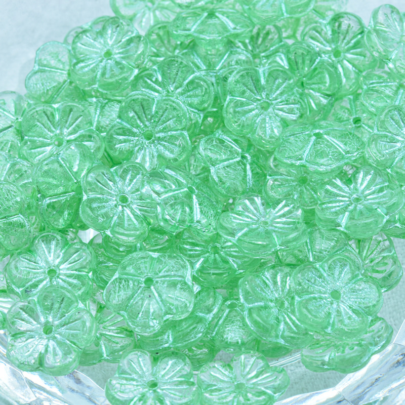 Nuevas perlas de vidrio checas preciosa perlas de ciruela esmaltadas 10mm alrededor de 100 piezas de paquete diy accesorios de perlas sueltas