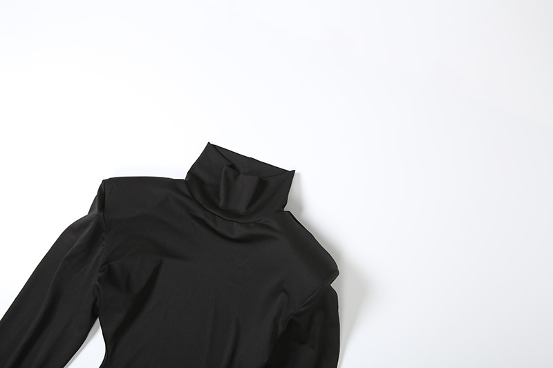 Elegant High Neck Bodycon Long Dress With Backless Design - Slim Fit Summer Maxi Dress For Women In Solid Colors_voghion.com