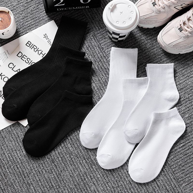 Zhuji socks four seasons men's sports cotton socks couples men's and women's socks basketball socks tide brand stockings wholesale Zhuji socks four seasons men's sports cotton socks couples men's and women's socks basketball socks tide brand stockings wholesale