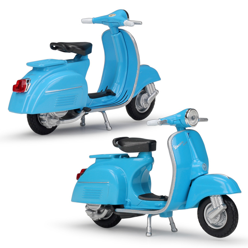 잘 와일리 1:18 BIAGGIO VESPA 1970 VESPA150 시뮬레이션 합금 스쿠터 모델