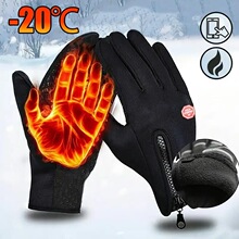 I 11738 Touchscreen Anti Slip Fleece Gloves ������������