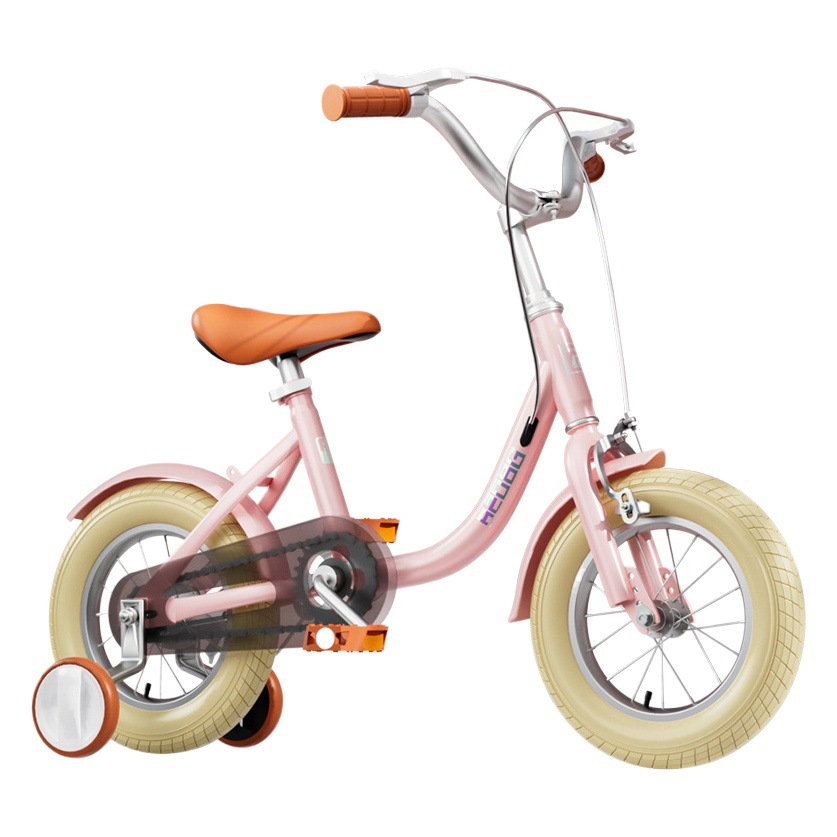 Bicicleta para niños pequeños y medianos con ruedas auxiliares que montan bicicleta 12-20 pulgadas bicicleta ligera del pedal del bebé