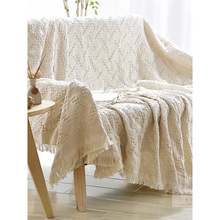 沙发巾盖布美式田园全盖万能法式沙发垫套罩盖毯棉纯四季通用