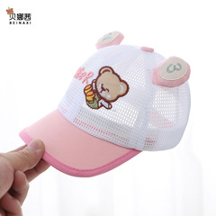 Children's Sun Hat Summer Girl's Mesh Baseball Cap Sun Hat Boy's New Sun Protection Cap Outdoors Thin