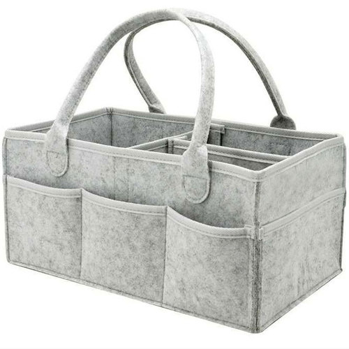 Felt Diaper Bag for Cross-border Amazon Baby Supplies Toy Diaper Pouch Large Capacity Felt Diaper Bag