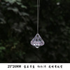 Acrylic transparent pendant, crystal, decorations, layout, accessory, with snowflakes