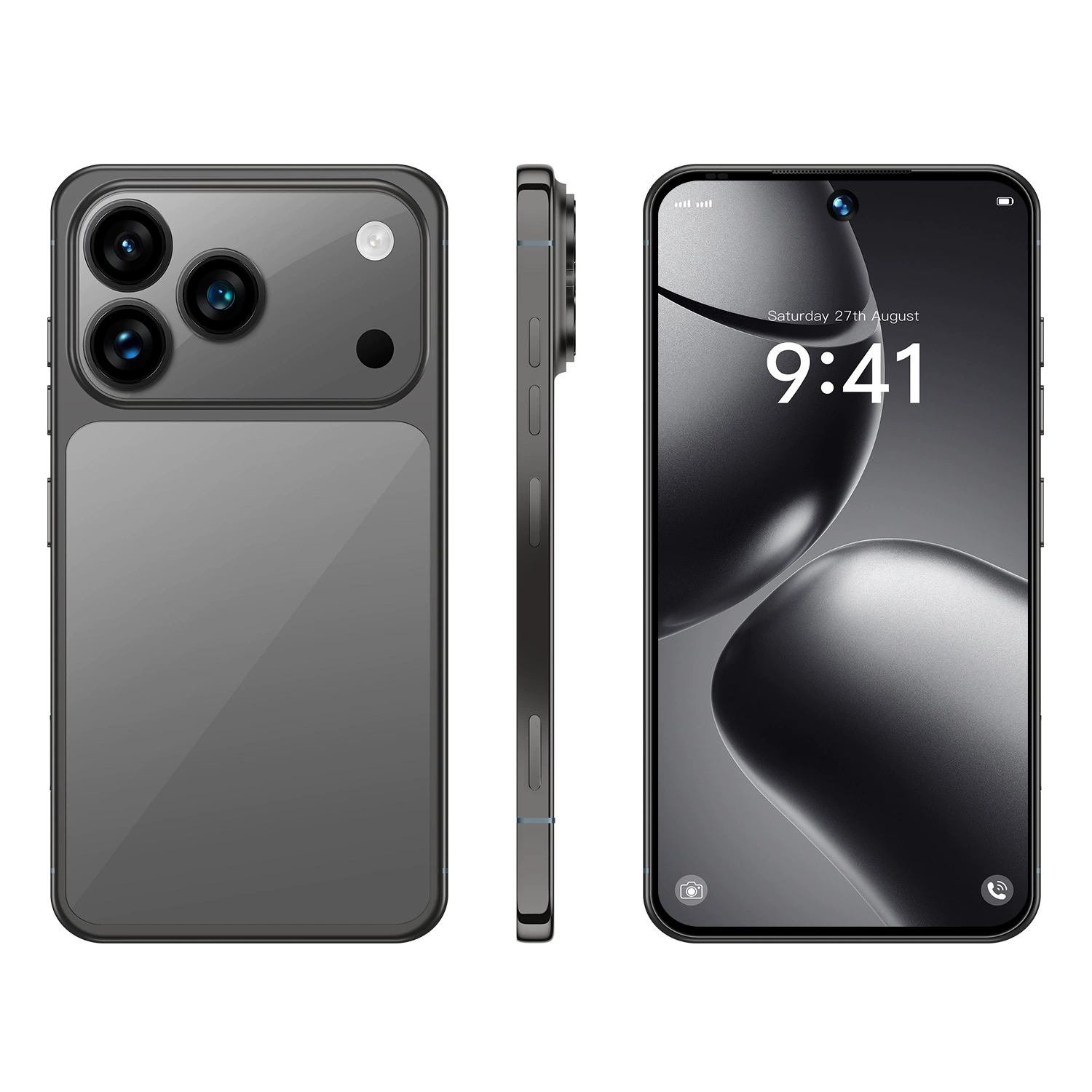 Компактный смарт-телефон 16 Pro Max, Android