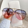 Sunglasses, fashionable glasses solar-powered, 2022 collection, European style, punk style