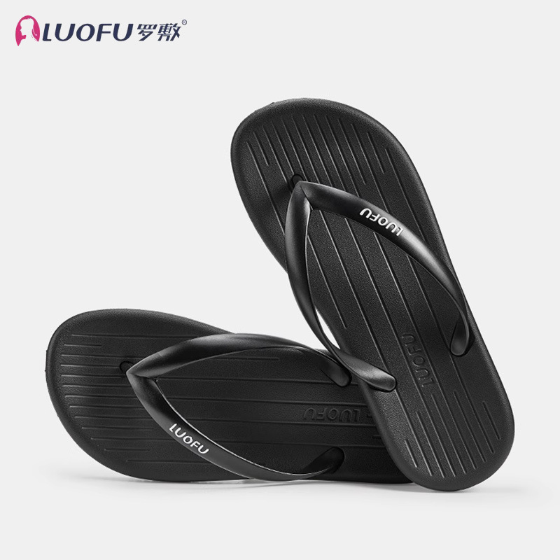 Rofu flip-flops de las mujeres de la moda al aire libre en línea rojo de alto grado de verano nuevo todo-fósforo antideslizante flip-flops de plataforma E