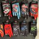 Sun protection gloves for men and women summer ice silk UV protection driving touch screen riding take-out two-finger fishing gloves