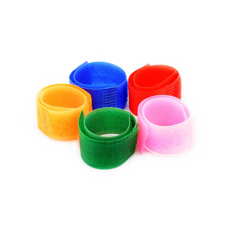 p型魔术贴扎带数据线收纳带排插理线带手机电脑数据线充 电器绑带