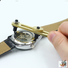 手表底盖压钳修表工具手表压盖器压表后盖安装表盖机械表维修换电