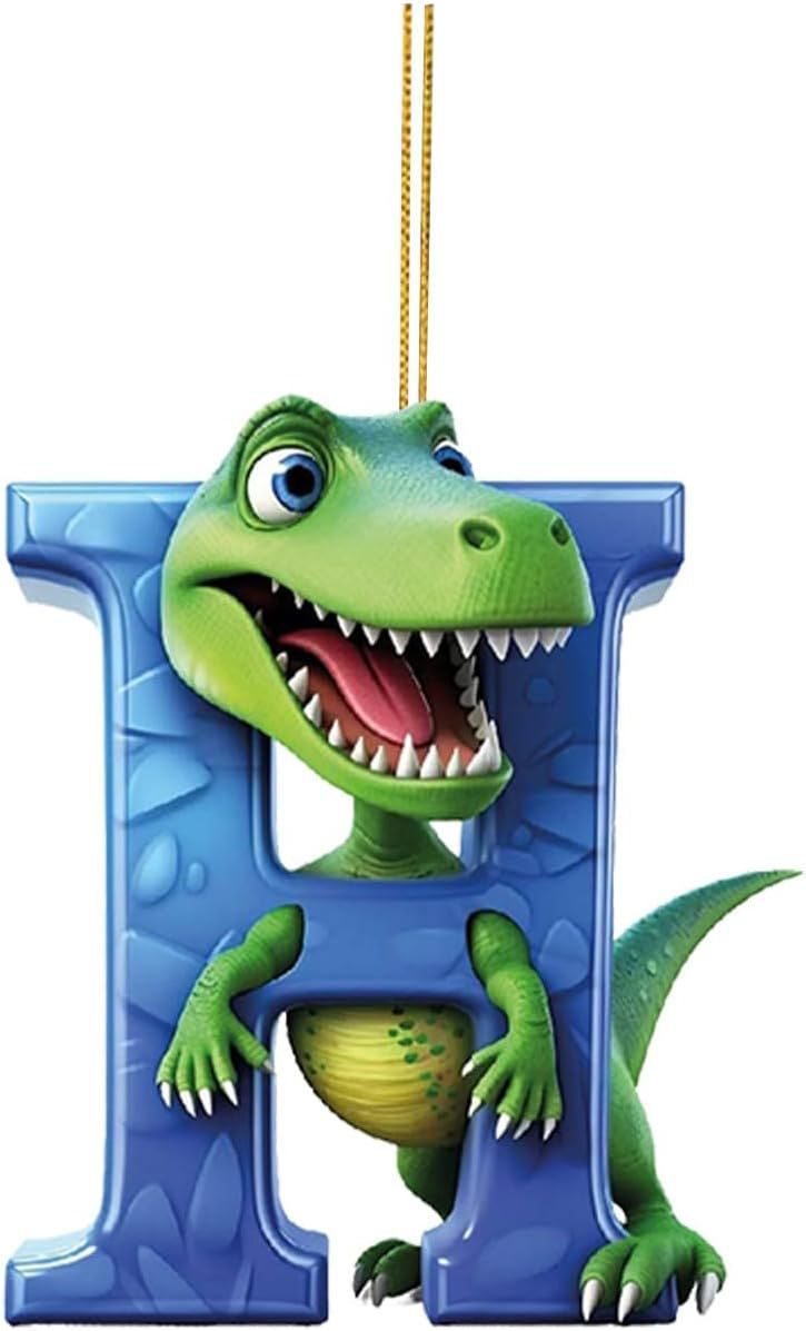 Dinosaurio 26 letras inglesas deformación de números deformación de juguetes de dinosaurio ABCD