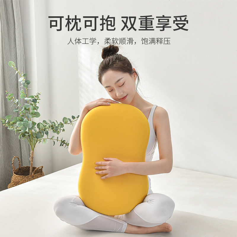 貓肚枕枕頭夏季貓腹枕學生宿舍貓咪貓肚子枕頭單人枕芯枕套記憶枕