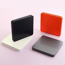 茶叶包装铁盒小方片便携饼干茶铁盒普洱紧压老白茶巧克力茶砖铁盒