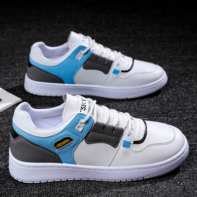 春季新款休閑板鞋韓版潮鞋時尚百搭運動鞋防滑透氣小白鞋子男代發