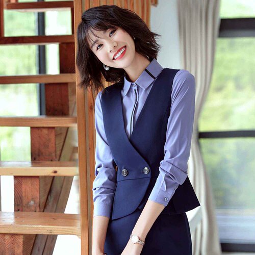 Women's Professional Suit Set - Autumn/Winter New Style, Stylish and Elegant, Plus Size Business Suit, University Graduate Job Interview Suit